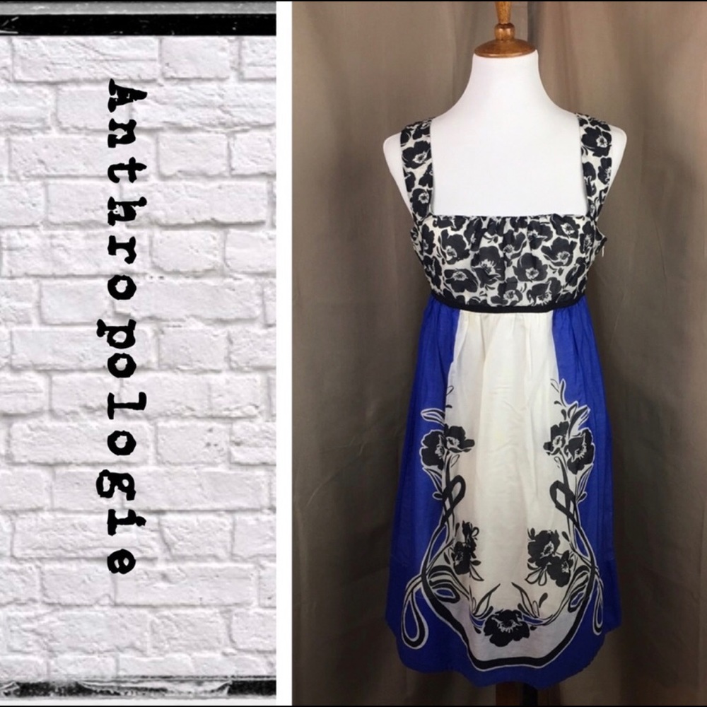 Anthropologie Silk Blend Dress
